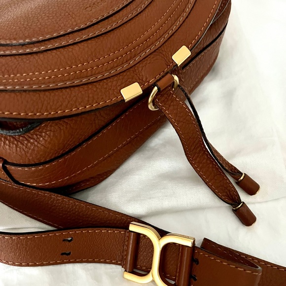 Chloe Marcie Medium Leather Crossbody - Picture 5 of 15